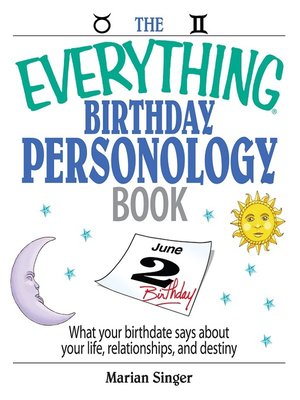 cover image of The Everything Birthday Personology Book